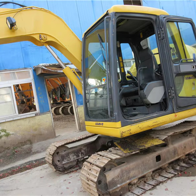 Caratteristica di risparmio di olio KOMATSU PC70-8 Escavatore di seconda mano con pompa idraulica originale